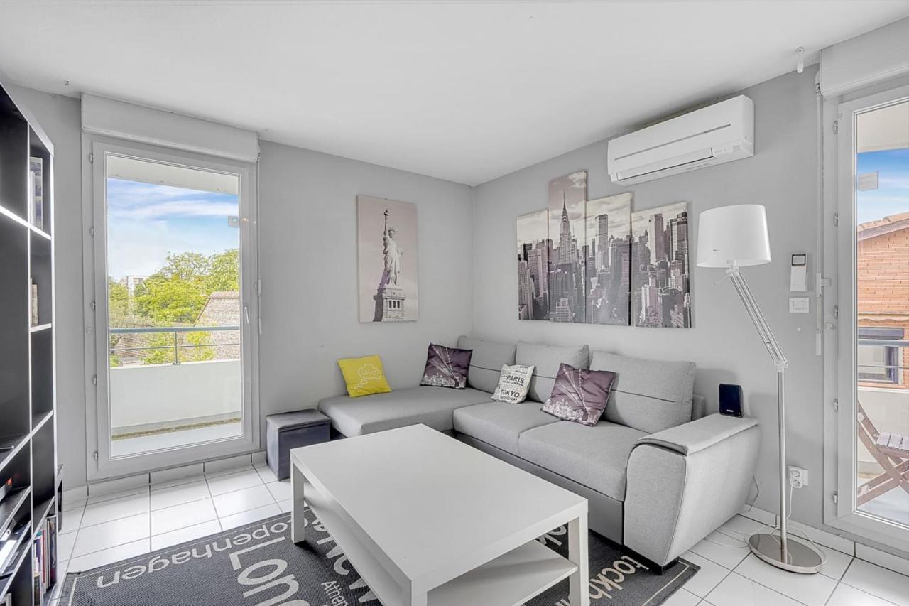 Appartement Sublime 64m avec 2 balcons pour 6pers à Toulouse Extérieur photo